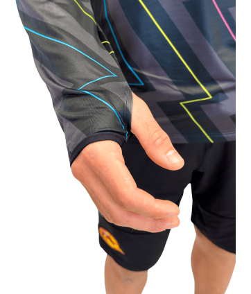 2026 1/4 ZIP YARUGA NOIR ÉCLAIRS