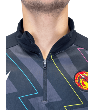 2026 1/4 ZIP YARUGA NOIR ÉCLAIRS