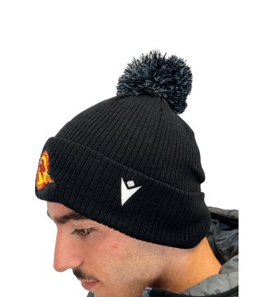 2026 BONNET POMPOM NOIR