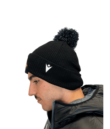 2026 BONNET POMPOM NOIR
