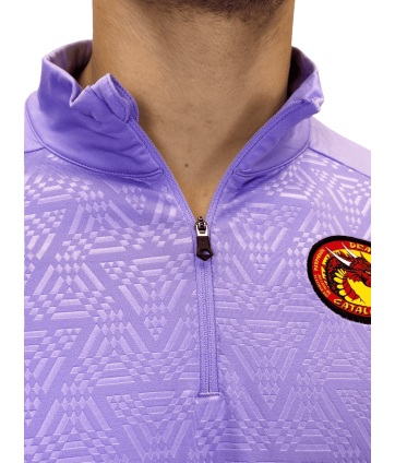 2026 1/4 ZIP YARUGA LILAS