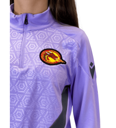 2026 1/4 ZIP JR YARUGA GRIS ET LILAS