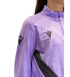 2026 1/4 ZIP JR YARUGA GRIS ET LILAS