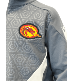 2026 1/4 ZIP JR YARUGA BLANC ET GRIS