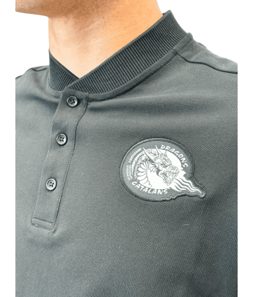 2026 ATH POLO NISIROS NOIR LOGO BLANC