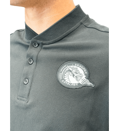 2026 ATH POLO NISIROS NOIR LOGO BLANC