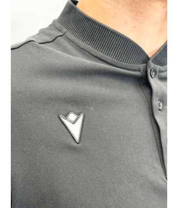 2026 ATH POLO NISIROS NOIR LOGO BLANC