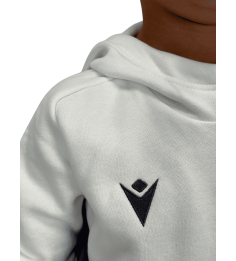 2026 HOODIE JR BLANC ET GRIS