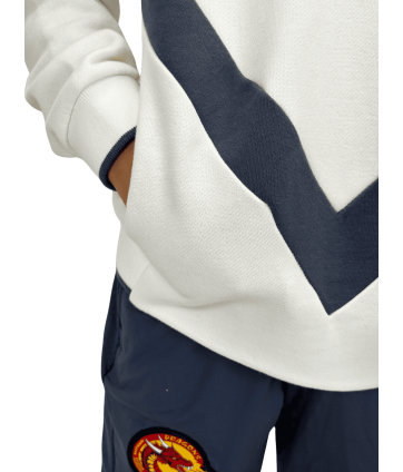 2026 HOODIE JR BLANC ET GRIS