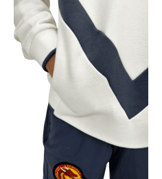 2026 HOODIE JR BLANC ET GRIS