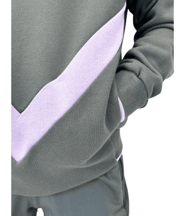 2026 HOODIE JR LILAS ET GRIS