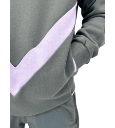 2026 HOODIE JR LILAS ET GRIS