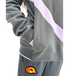 2026 HOODIE JR LILAS ET GRIS