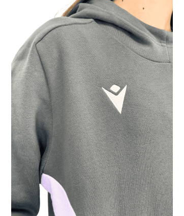 2026 HOODIE JR LILAS ET GRIS