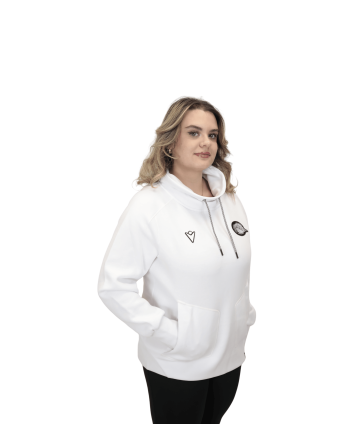2026 SWEAT COL SAIMA BLANC