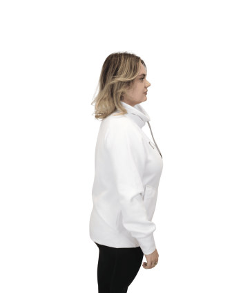 2026 SWEAT COL SAIMA BLANC