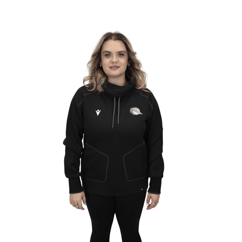 2026 SWEAT COL SAIMA NOIR