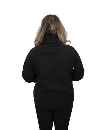 2026 SWEAT COL SAIMA NOIR