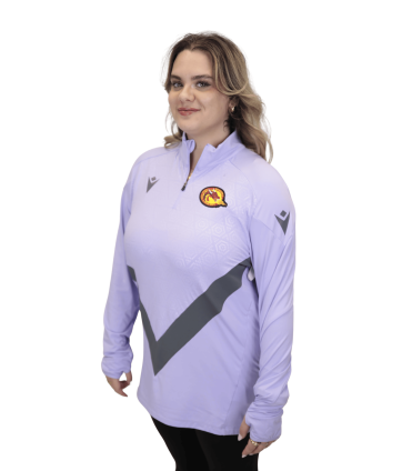 2026 1/4 ZIP YARUGA LILAS