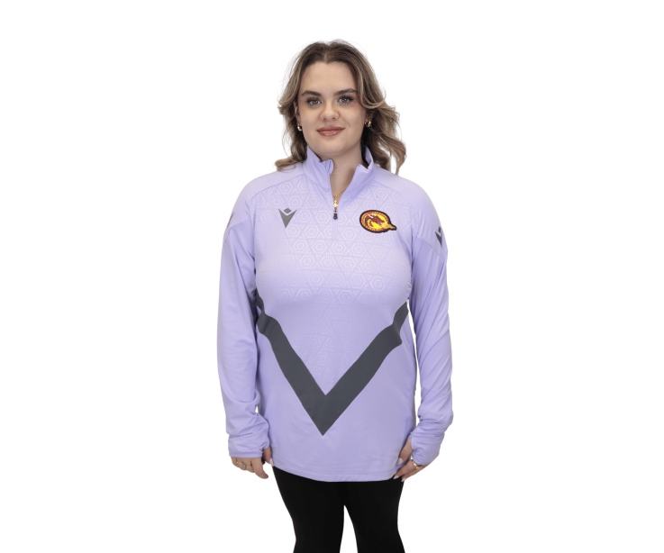 2026 1/4 ZIP YARUGA LILAS