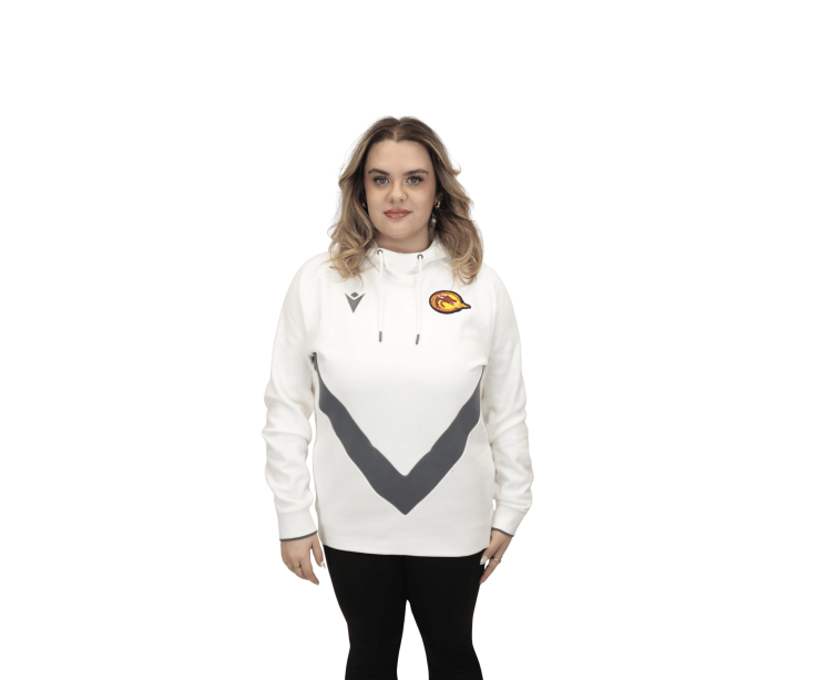 2026 HOODIE BLANC ET GRIS