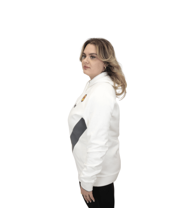 2026 HOODIE BLANC ET GRIS