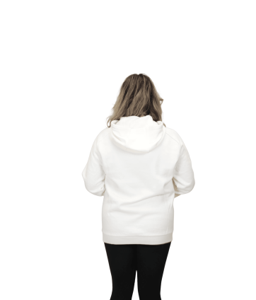 2026 HOODIE BLANC ET GRIS