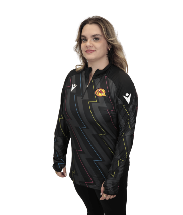 2026 1/4 ZIP YARUGA NOIR ÉCLAIRS