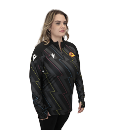 2026 1/4 ZIP YARUGA NOIR ÉCLAIRS