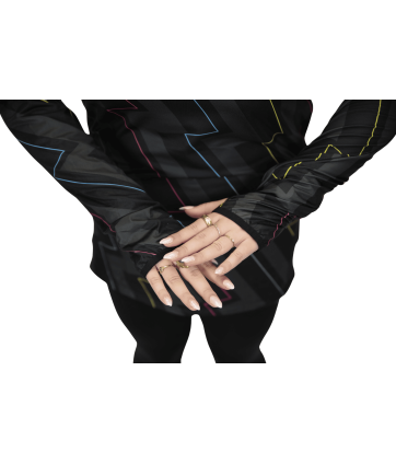 2026 1/4 ZIP YARUGA NOIR ÉCLAIRS