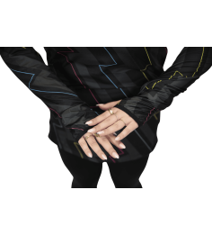 2026 1/4 ZIP YARUGA NOIR ÉCLAIRS