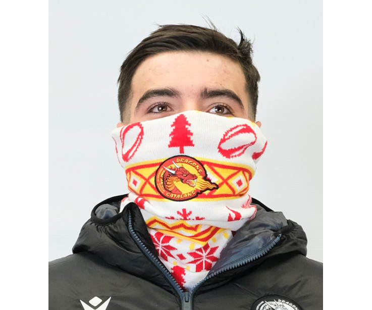 2026 CACHE-COU NOËL BLANC