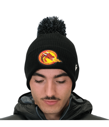 2026 BONNET POMPOM NOIR