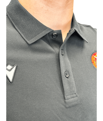 2026 ATH POLO CHALKI NOIR/ LOGO COULEUR