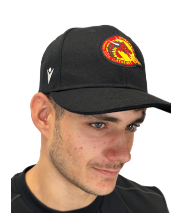 2026 CASQUETTE PLATE NOIRE