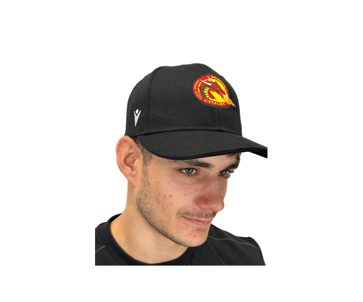 2026 CASQUETTE PLATE NOIRE