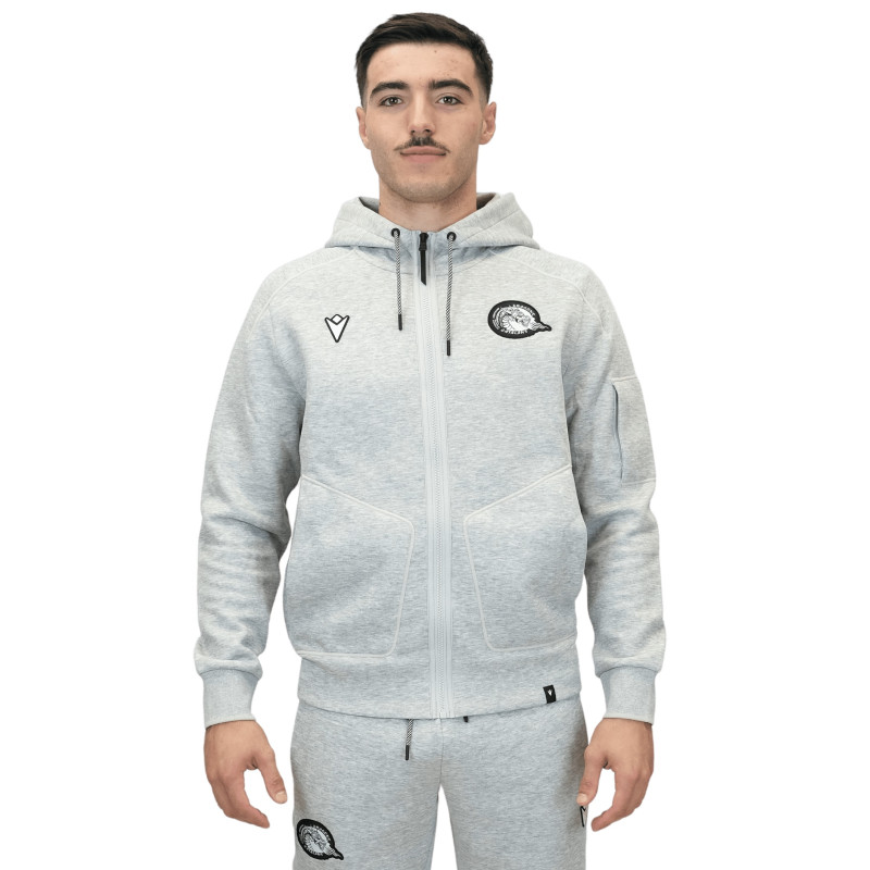 2026 VESTE FULL ZIP SKIROS GRISE