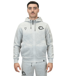 2026 VESTE FULL ZIP SKIROS GRISE