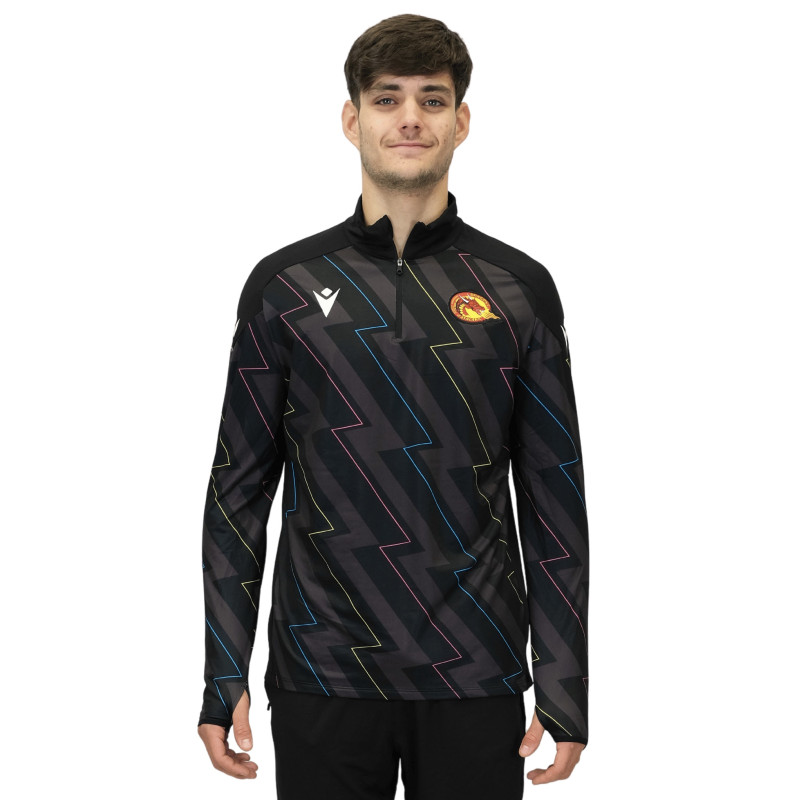 2026 1/4 ZIP YARUGA NOIR ÉCLAIRS