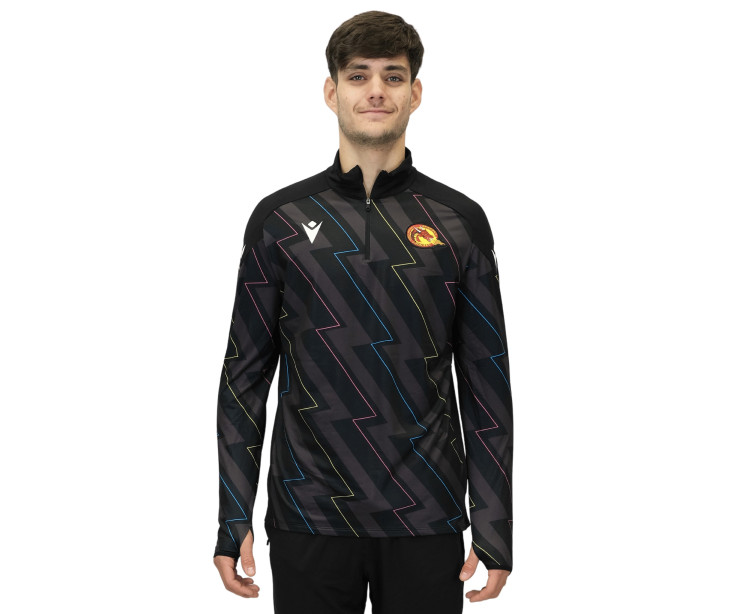 2026 1/4 ZIP YARUGA NOIR ÉCLAIRS