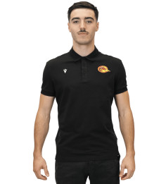 2026 ATH POLO CHALKI NOIR/ LOGO COULEUR