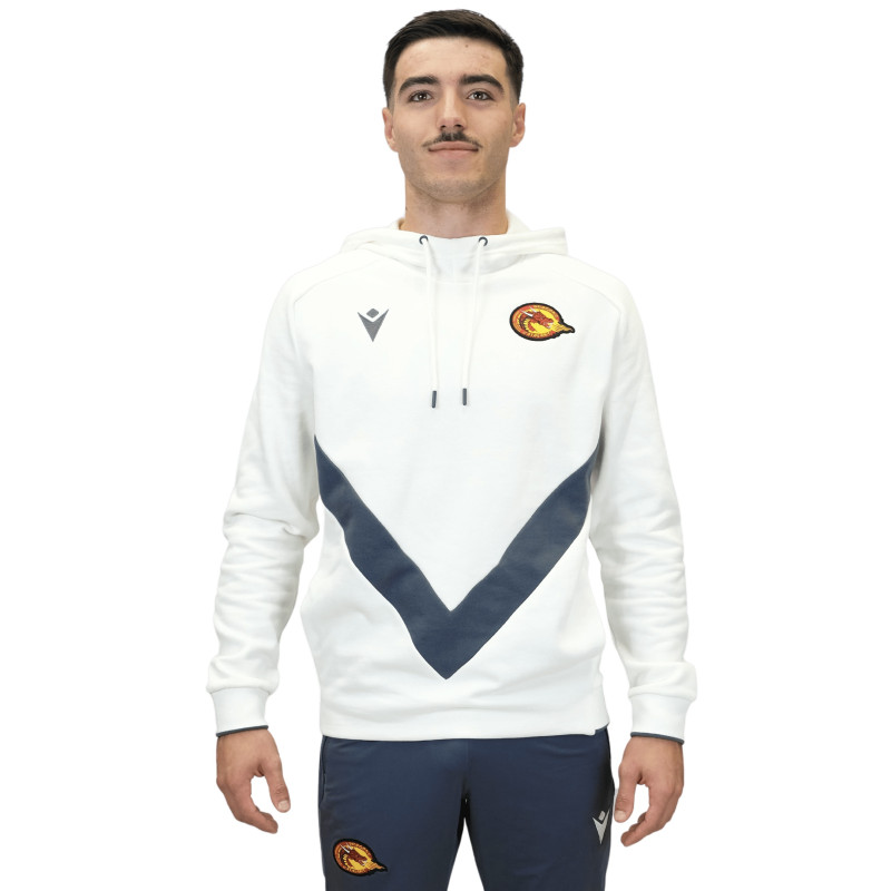 2026 HOODIE BLANC ET GRIS