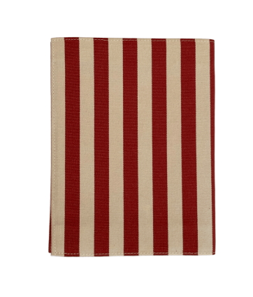 LES TOILES DU SOLEIL CAHIER ROUGE/BLANC