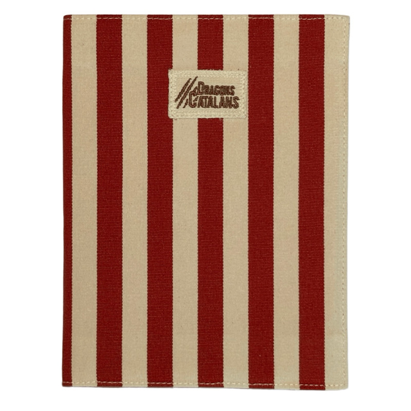 LES TOILES DU SOLEIL CAHIER ROUGE/BLANC