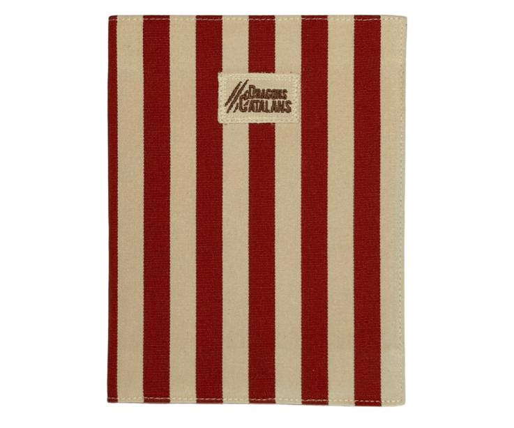 LES TOILES DU SOLEIL CAHIER ROUGE/BLANC