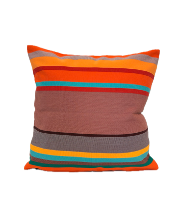 LES TOILES DU SOLEIL HOUSSE DE COUSSIN ACRYLIQUE BONBON