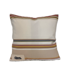 LES TOILES DU SOLEIL COUSSIN ACRYLIQUE ECRU