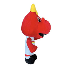 MASCOTTE ROUGE PELUCHE