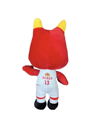 MASCOTTE ROUGE PELUCHE