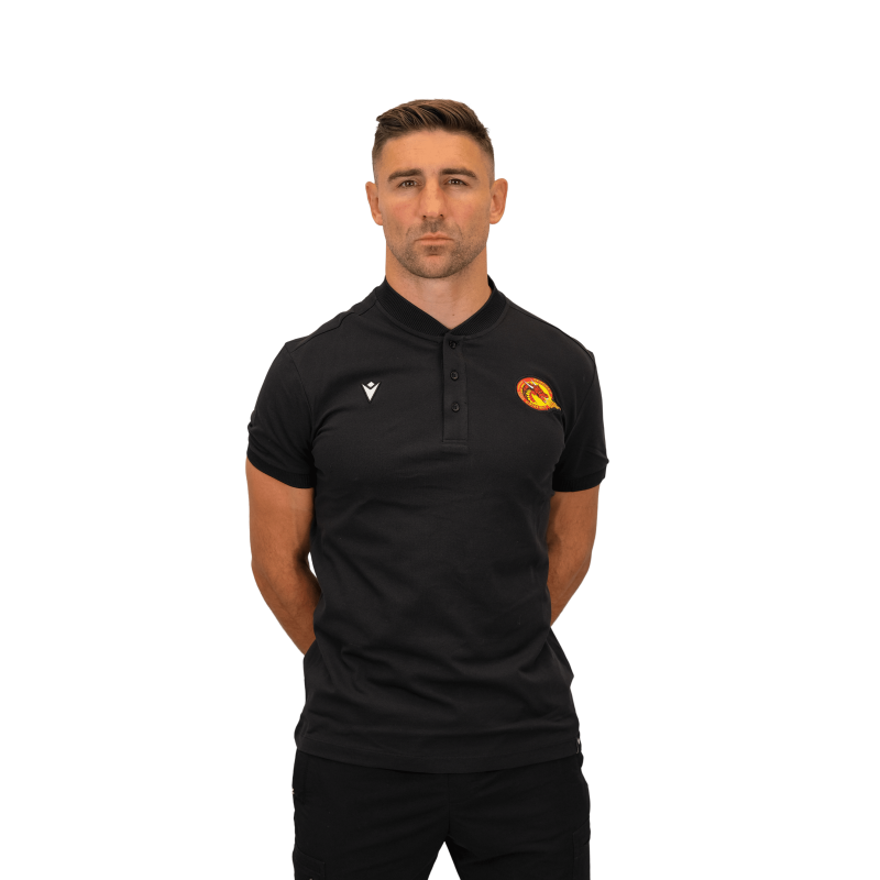 2026 ATH POLO NISIROS NOIR/LOGO COULEUR